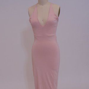 Sexy Baby Pink Midi